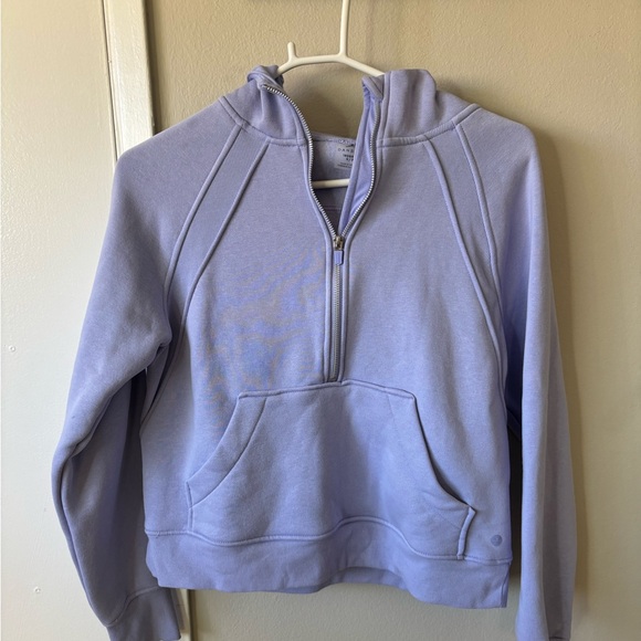 Danskin Light Purple Women's Half-Zip Sweater - Picture 1 of 3